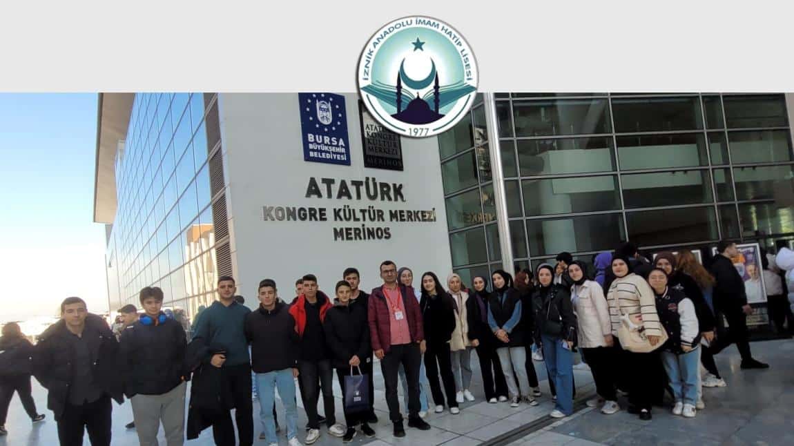 Öğrencilerimizle Merinos Atatürk Kültür ve Kongre Merkezinde Düzenlenen Üniversite Tanıtımına Katıldık